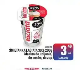 TomiMarkt Śmietanka Łaciata Mlekpol 30% oferta