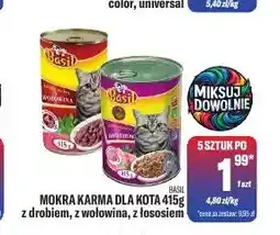 TomiMarkt Mokra karma dla kota z łososiem Basil oferta
