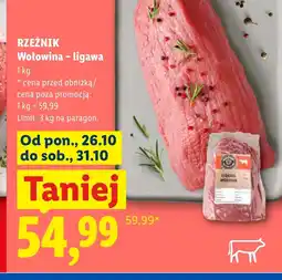 Lidl Wołowina Rzeźnik oferta