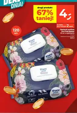 Dealz Chusteczki nawilżane Pure Fresh Glamour oferta