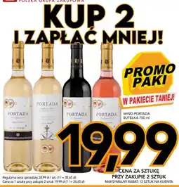Kupiec Wino czerwone Portada Winemaker's Selection oferta