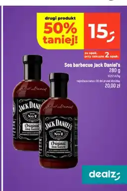 Dealz Sos barbecue Jack Daniel's oferta