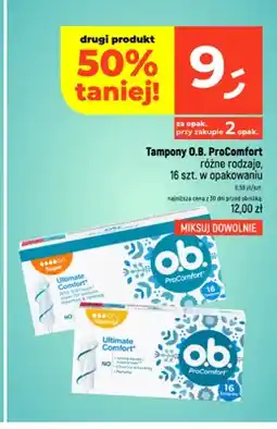 Dealz Tampony O.B. ProComfort Super oferta