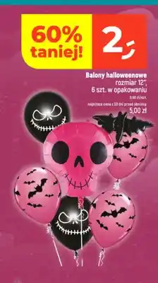 Dealz Balony halloweenowe 12 oferta