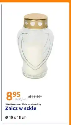 Action Znicz w szkle oferta