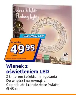 Action Wianek z oświetleniem LED oferta