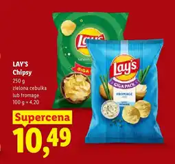 Lidl Chipsy Lay's oferta