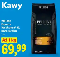 Lidl Kawa ziarnista Pellini oferta