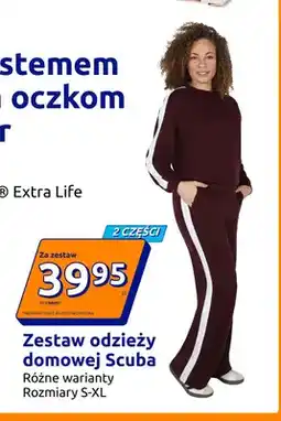 Action Zestaw odzieży domowej Scuba oferta