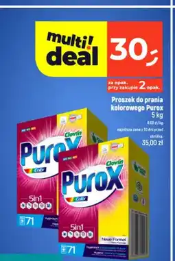 Dealz Proszek do prania kolorowego Purox oferta
