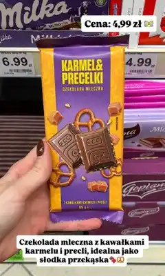 Dino Czekolada mleczna Magnetic Karmel & Precelki oferta