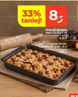 Dealz Forma do pieczenia 42x28x5 cm ze stali węglowej oferta