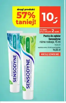 Dealz Pasta do zębów Sensodyne Deep Clean oferta