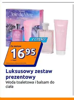 Action Luksusowy zestaw prezentowy woda toaletowa i balsam do ciała Joie de Vivre oferta