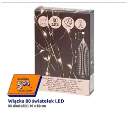 Action Wiązka 80 światełek LED oferta