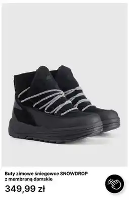 4F Buty zimowe śniegowce Snowdrop z membraną damskie 4F oferta