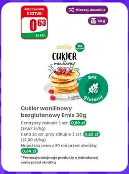 Dino Cukier wanilinowy bezglutenowy Emix oferta