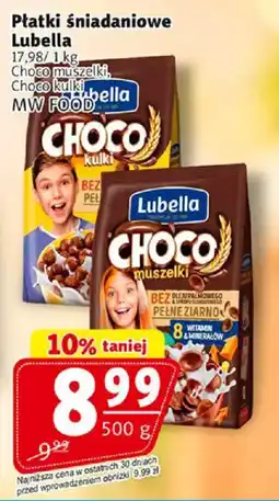 Prim Market Płatki śniadaniowe Lubella Choco muszelki oferta