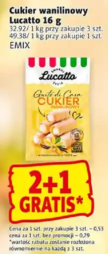 Prim Market Cukier wanilinowy Lucatto oferta