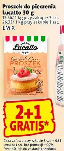 Prim Market Proszek do pieczenia Lucatto oferta