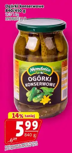 Prim Market Ogórki konserwowe Mondello oferta