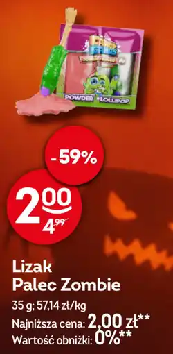 Żabka Lizak Palec Zombie oferta