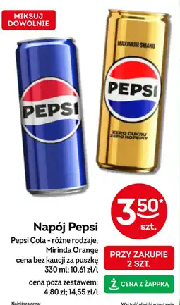 Żabka Napój Pepsi oferta