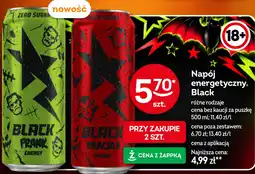 Żabka Napój energetyczny Black oferta