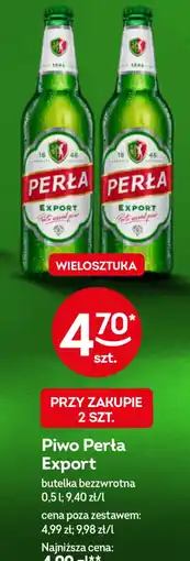 Żabka Piwo Perła Export oferta
