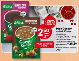 Żabka Zupa Gorący Kubek Knorr oferta