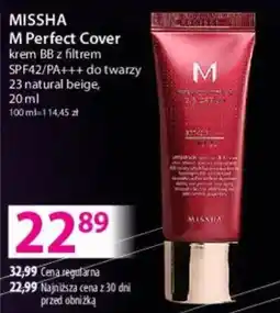 Hebe MISSHA M Perfect Cover krem BB z filtrem oferta