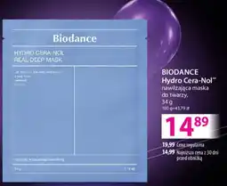 Hebe Biodance Hydro Cera-Nol** nawilżająca maska do twarzy oferta