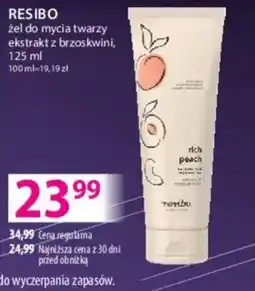 Hebe Resibo żel do mycia twarzy ekstrakt z brzoskwinii oferta