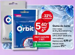 Żabka Guma do żucia Orbit Winterfres oferta