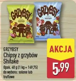 ALDI GRZYBSY Chipsy z grzybów Shitake oferta