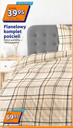 Action Flanelowy komplet pościeli oferta