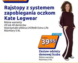 Action Rajstopy z systemem zapobiegania oczkom Kate Legwear oferta