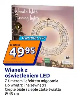 Action Wianek z oświetleniem LED oferta