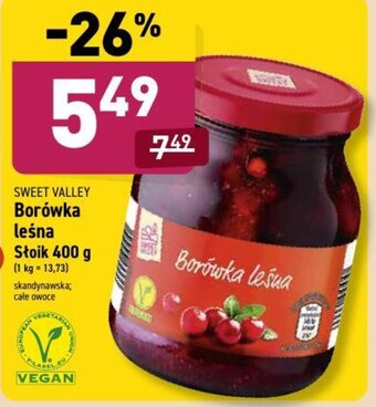 ALDI Borówka leśna 400g oferta