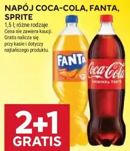 Stokrotka Napój Coca-Cola, Fanta, Sprite oferta