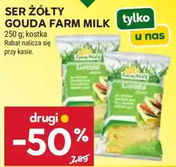 Stokrotka Ser Żółty Gouda Farm Milk oferta