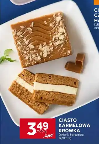 Ciasto Karmelowa Krówka Cukiernia Staropolska