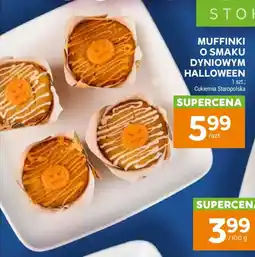 Stokrotka Muffinki o smaku dyniowym Halloween Cukiernia Staropolska oferta