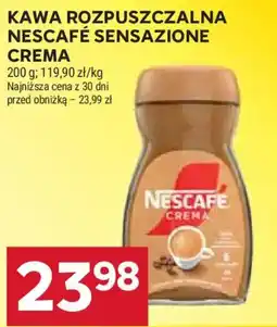 Stokrotka Kawa Rozpuszczalna Nescafe Sensazione Crema oferta