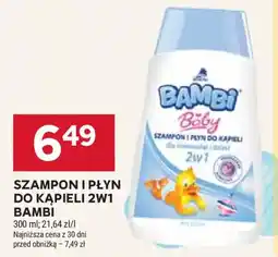 Stokrotka Szampon i Płyn do Kąpieli 2w1 Bambi oferta