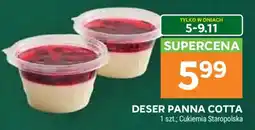 Stokrotka Deser Panna Cotta Cukiernia Staropolska oferta