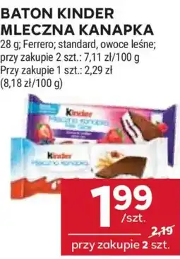 Stokrotka Baton Kinder Mleczna Kanapka oferta