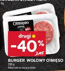 Stokrotka Burger Wołowy O!mięso oferta