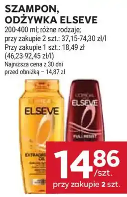 Stokrotka Szampon, odżywka Elseve oferta