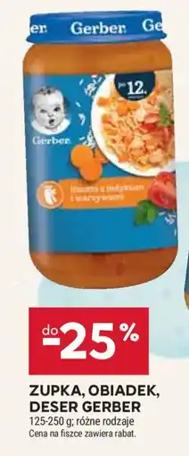 Stokrotka Zupka, Obiad, Deser Gerber oferta